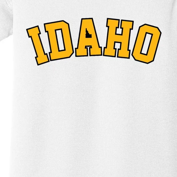 Idaho Basic Vandal College Potatoe State Gift Baby Bodysuit