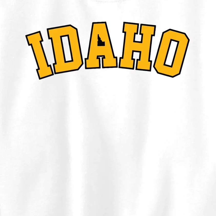 Idaho Basic Vandal College Potatoe State Gift Kids Sweatshirt