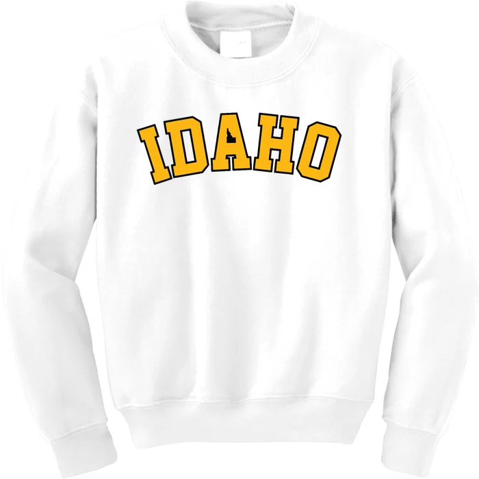 Idaho Basic Vandal College Potatoe State Gift Kids Sweatshirt