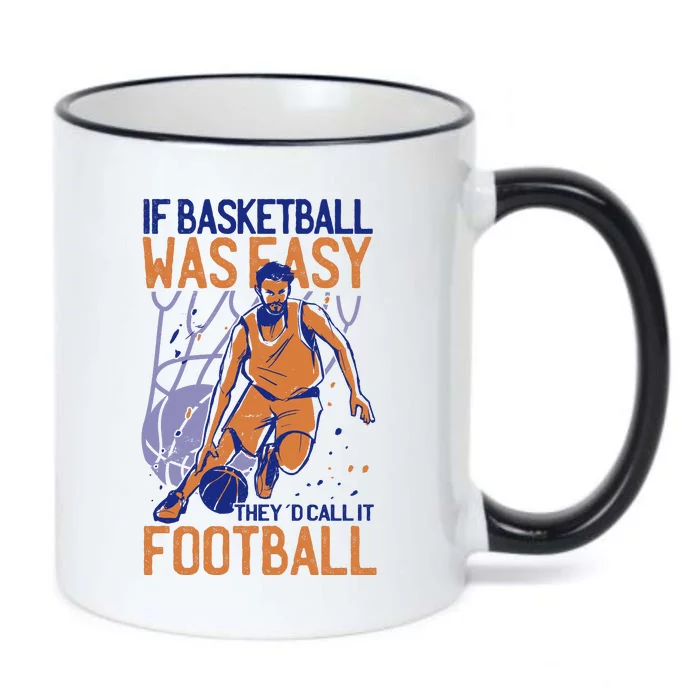 If Baseball Was Easy They'd Call It Football Funny Black Color Changing Mug