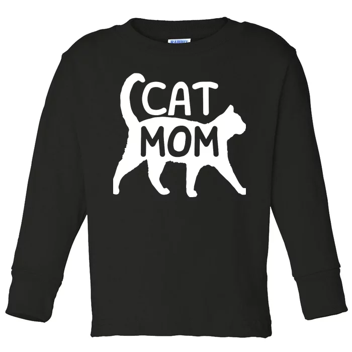 Introverted But Willing To Discuss Cats, Cat Mom Lover Owner Premium Toddler Long Sleeve Shirt