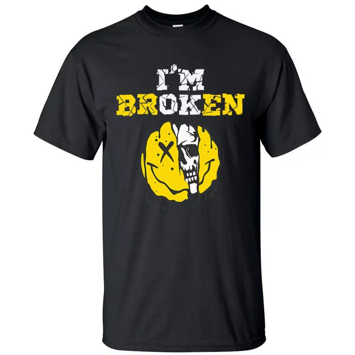 IM Broken Workout Running Invisible Illness Tall T-Shirt