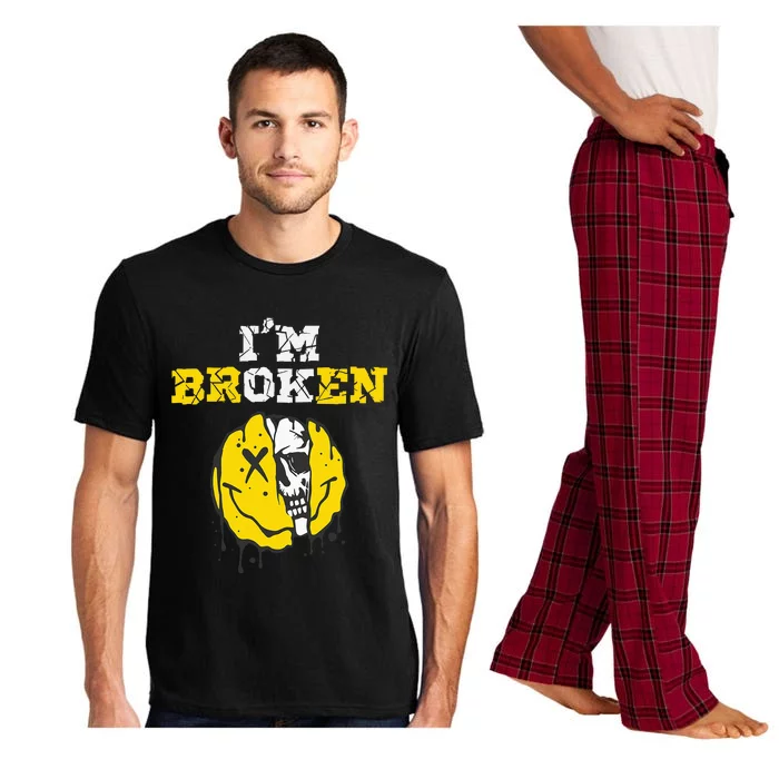 IM Broken Workout Running Invisible Illness Pajama Set