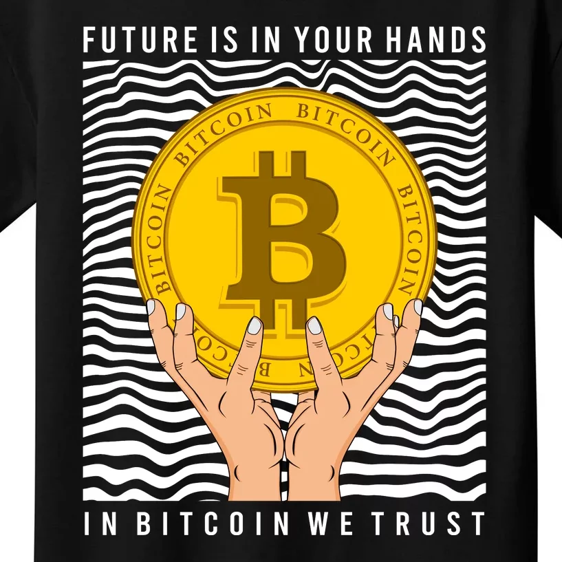 In Bitcoin We Trust Kids T-Shirt