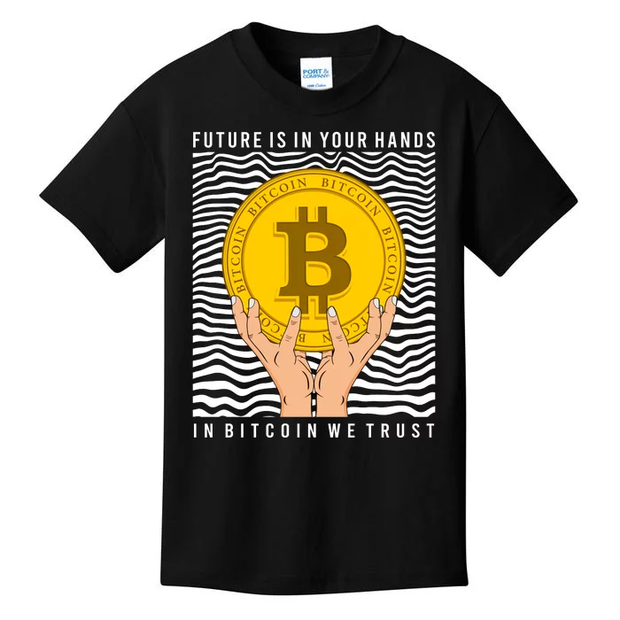 In Bitcoin We Trust Kids T-Shirt