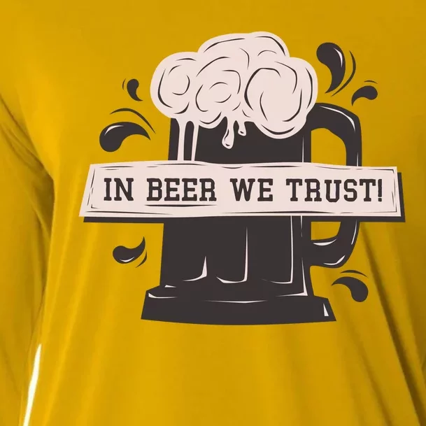 In Beer We Trust Cooling Performance Long Sleeve Crew