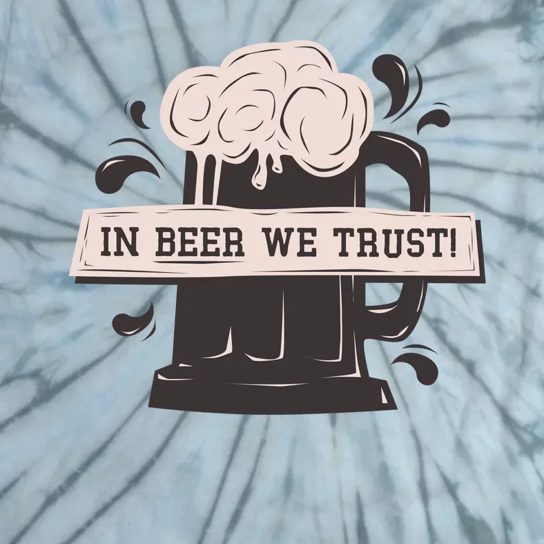 In Beer We Trust Tie-Dye T-Shirt