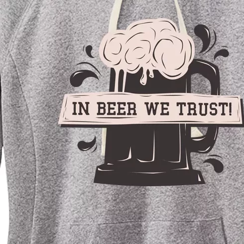 In Beer We Trust Women's Fleece Hoodie