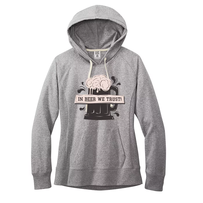 In Beer We Trust Women's Fleece Hoodie