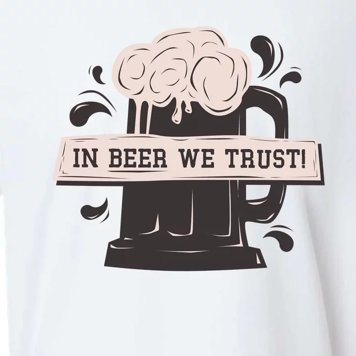 In Beer We Trust Sueded Cloud Jersey T-Shirt