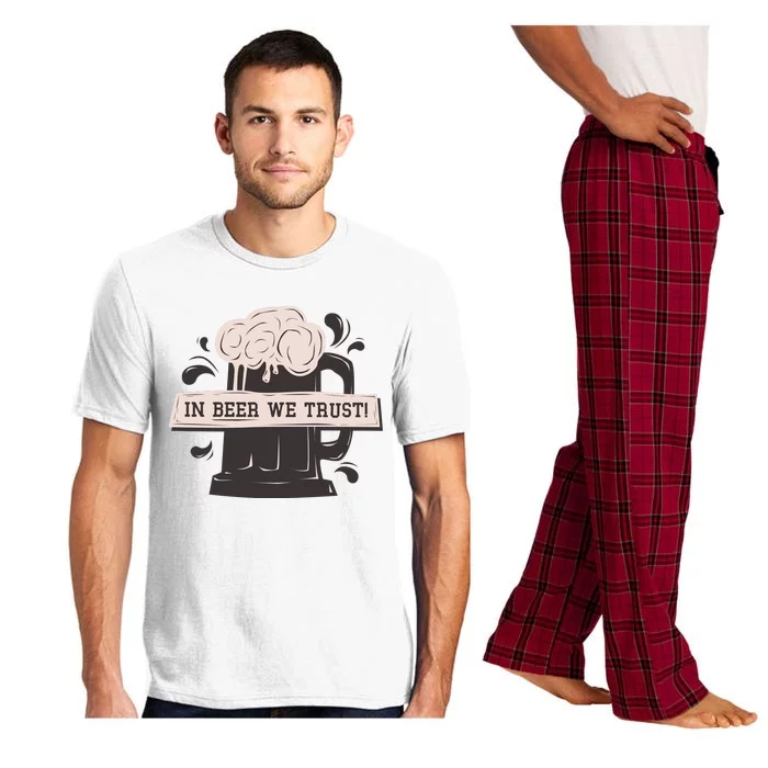 In Beer We Trust Pajama Set