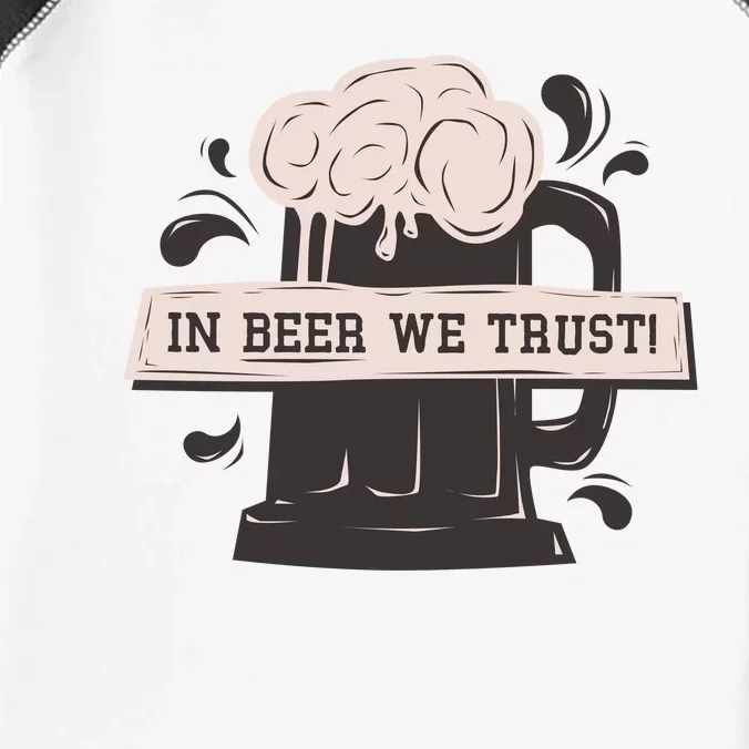 In Beer We Trust Infant Baby Jersey Bodysuit