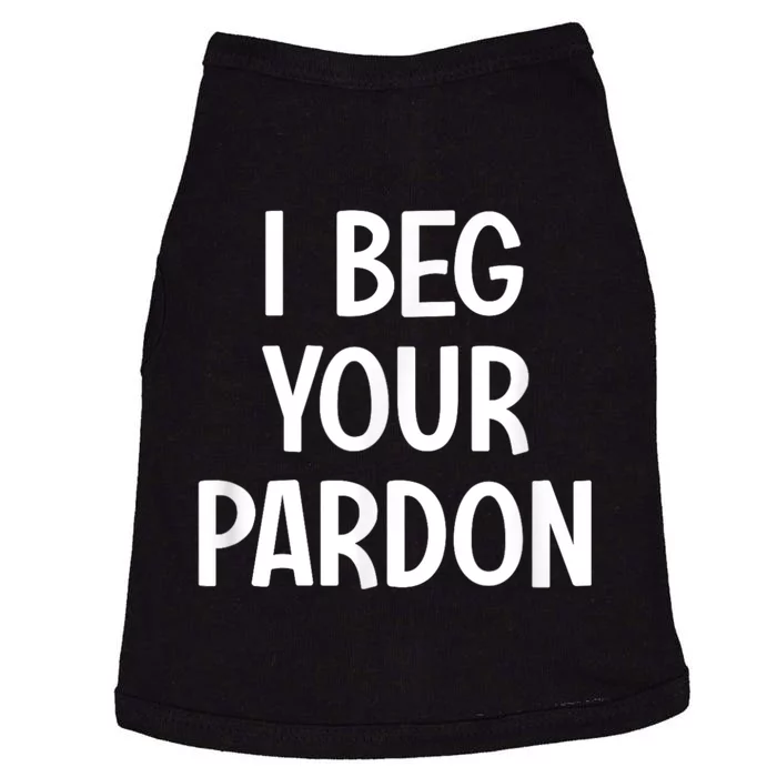 I Beg Your Parton Doggie Tank