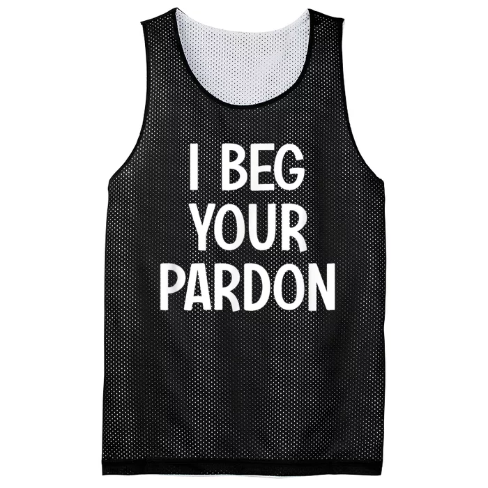 I Beg Your Parton Mesh Reversible Basketball Jersey Tank