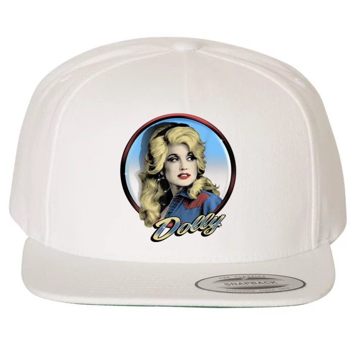 I Beg Your Parton Wool Snapback Cap