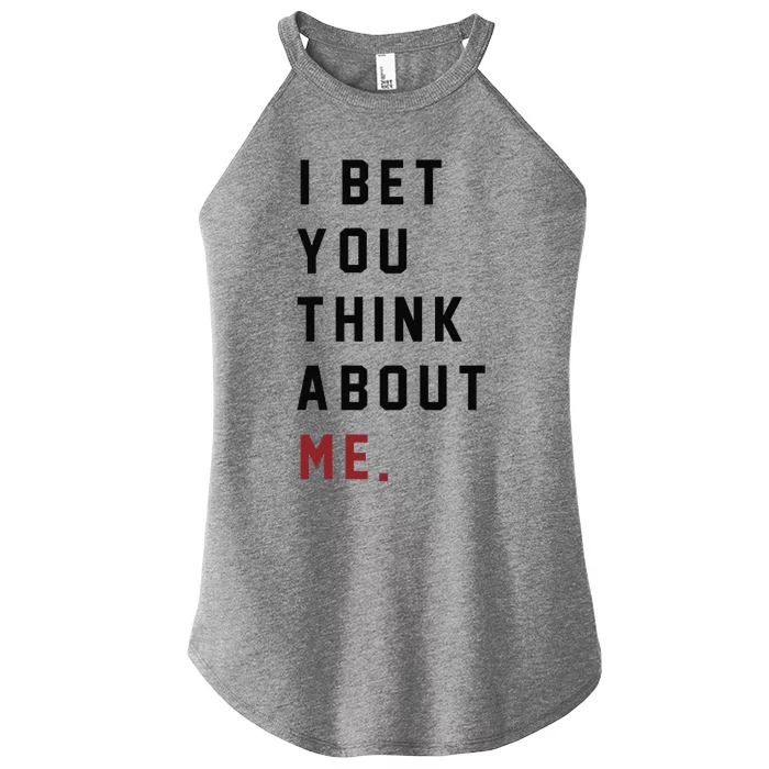 I Bet You Think About Me Retro Taylor I Knew U Were Trouble Women’s Perfect Tri Rocker Tank