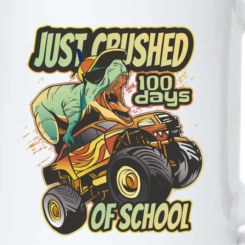 I Crushed 100 Days Of First Grade 100th Day Of School Meaningful Gift Black Color Changing Mug