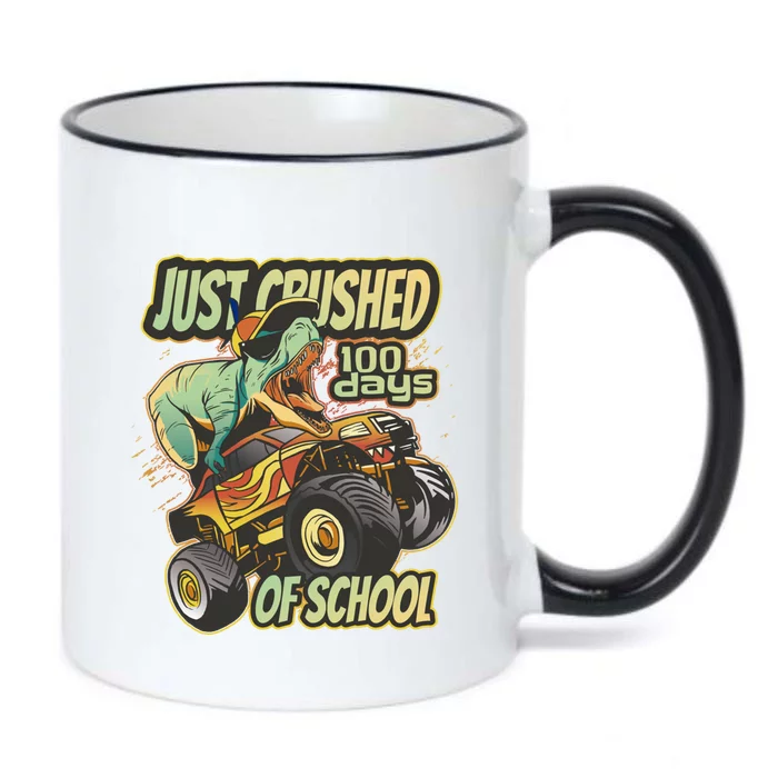 I Crushed 100 Days Of First Grade 100th Day Of School Meaningful Gift Black Color Changing Mug