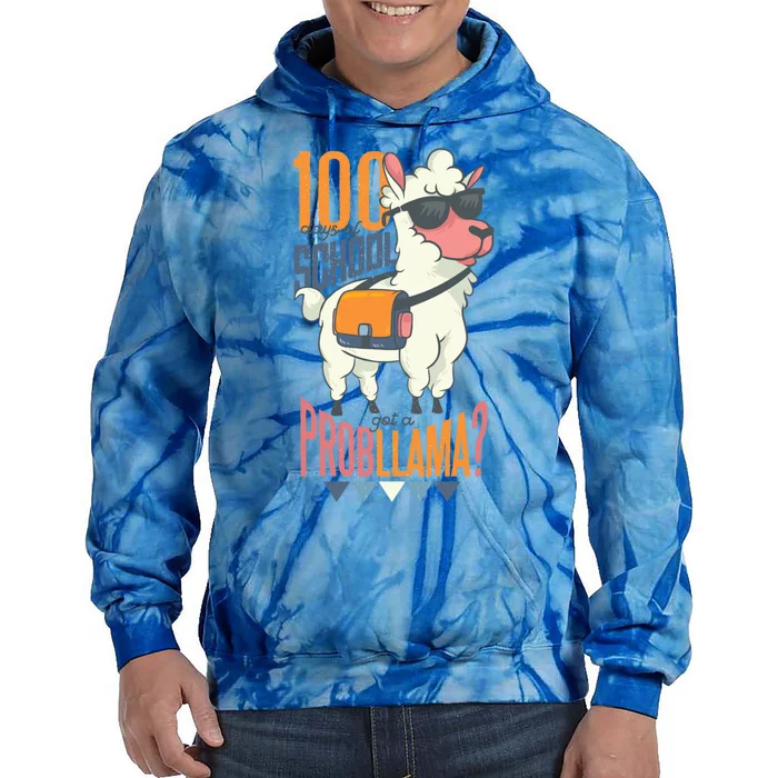 I Crushed 100 Days Of School 100th Day Of School Gift Tie Dye Hoodie