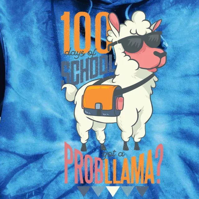 I Crushed 100 Days Of School 100th Day Of School Gift Tie Dye Hoodie