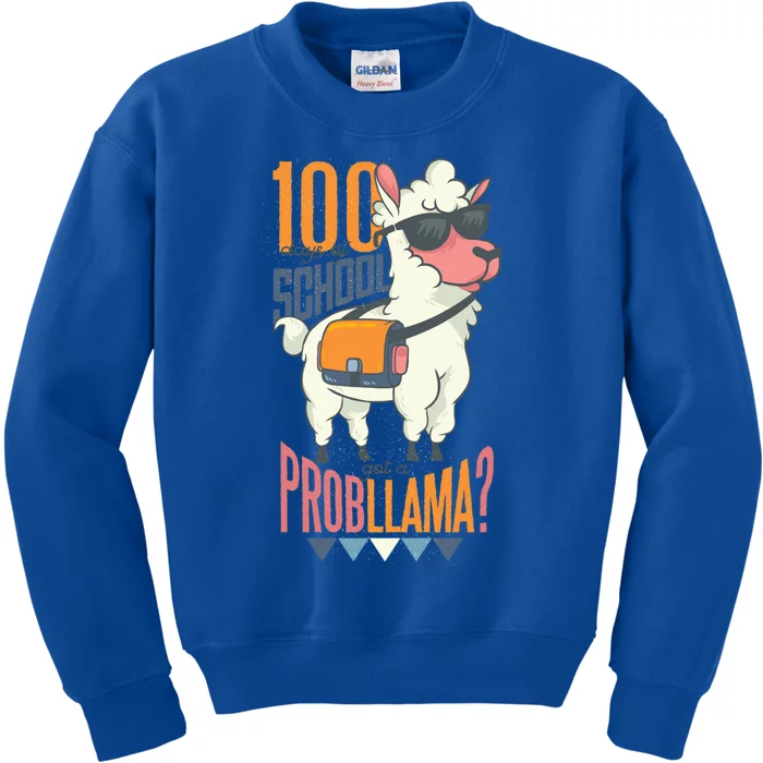 I Crushed 100 Days Of School 100th Day Of School Gift Kids Sweatshirt