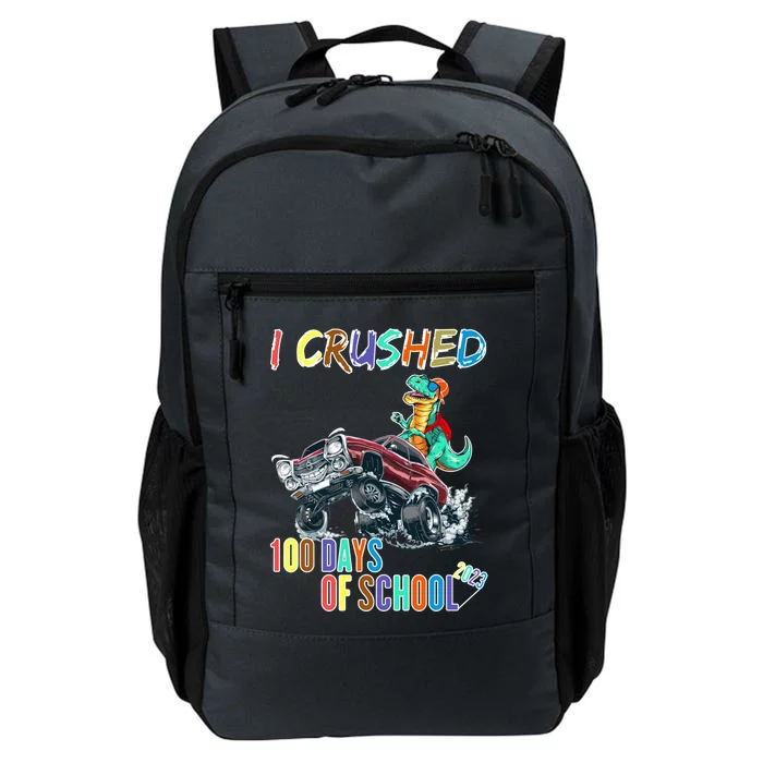 I Crushed 100 Days Of School Cute Gift Daily Commute Backpack