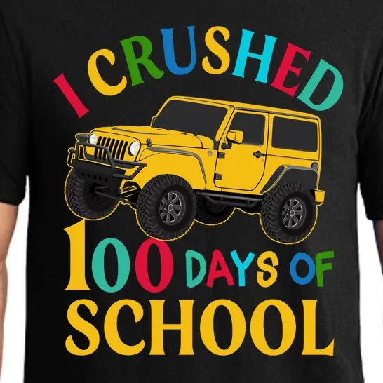 I Crushed 100 Days Of School Pajama Set