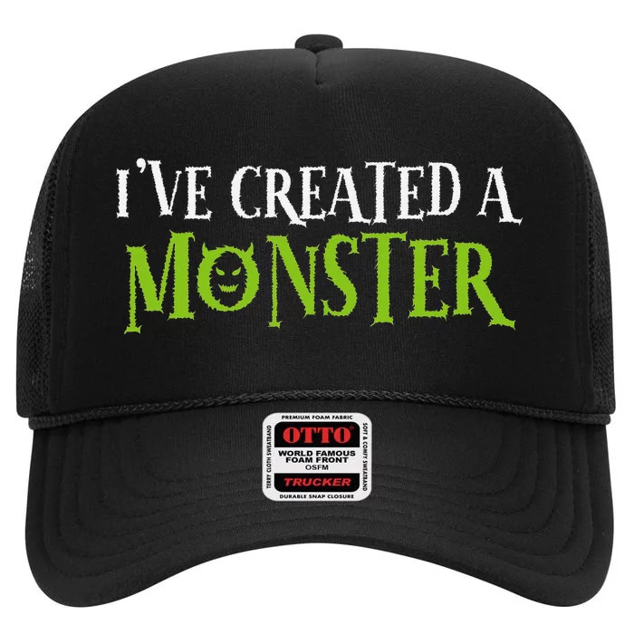 Ive Created A Monster Matching Mom And Set High Crown Mesh Trucker Hat