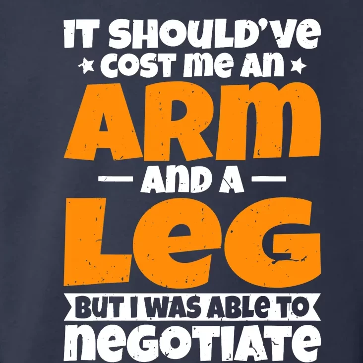 It Cost an Arm and a Leg - Funny Amputation Leg Amputee Toddler Hoodie