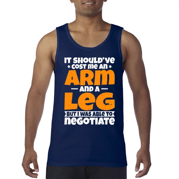 It Cost an Arm and a Leg - Funny Amputation Leg Amputee Tank Top