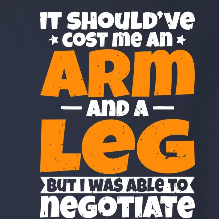 It Cost an Arm and a Leg - Funny Amputation Leg Amputee Toddler Long Sleeve Shirt