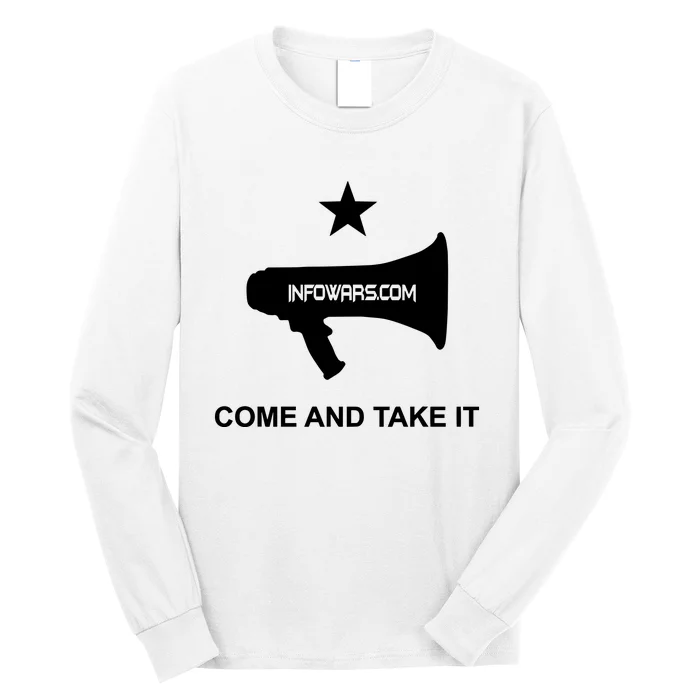 Infowars.Com Come And Take It Long Sleeve Shirt