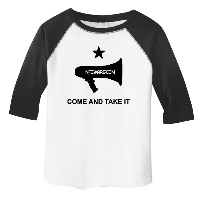 Infowars.Com Come And Take It Toddler Fine Jersey T-Shirt