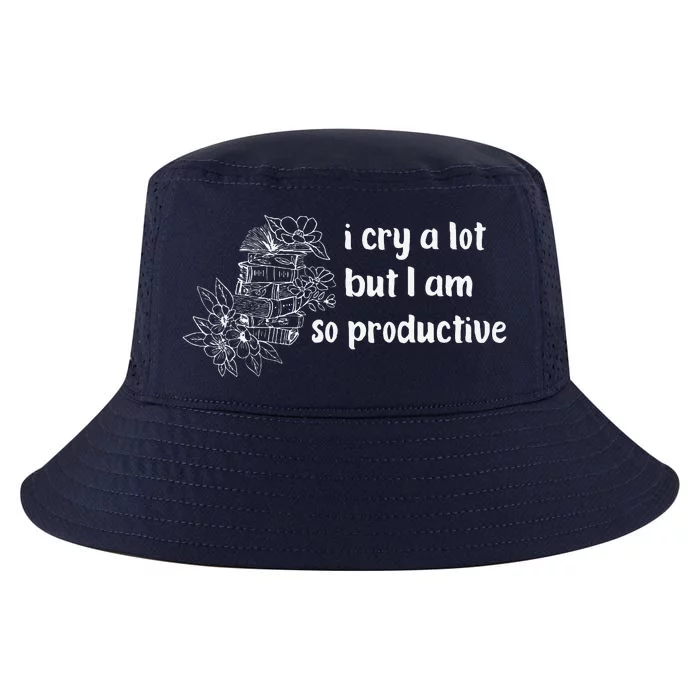 I Cry A Lot But I Am So Productive Country Music Fan Lover Cool Comfort Performance Bucket Hat