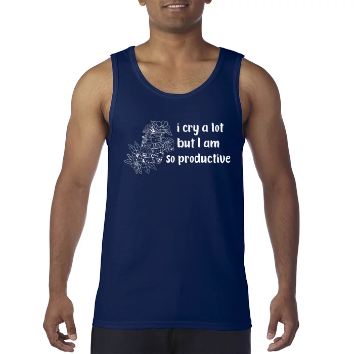 I Cry A Lot But I Am So Productive Country Music Fan Lover Tank Top