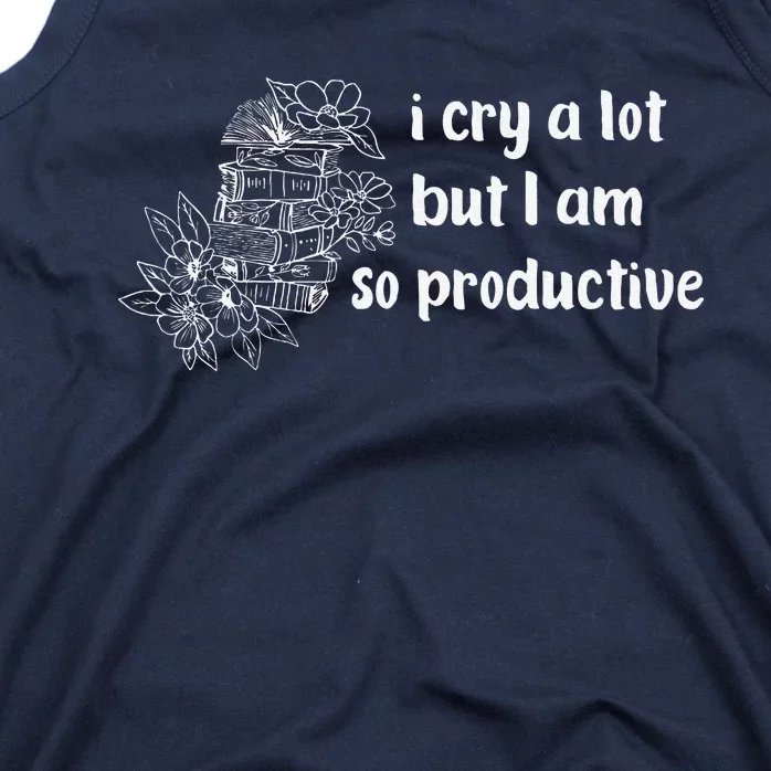 I Cry A Lot But I Am So Productive Country Music Fan Lover Tank Top