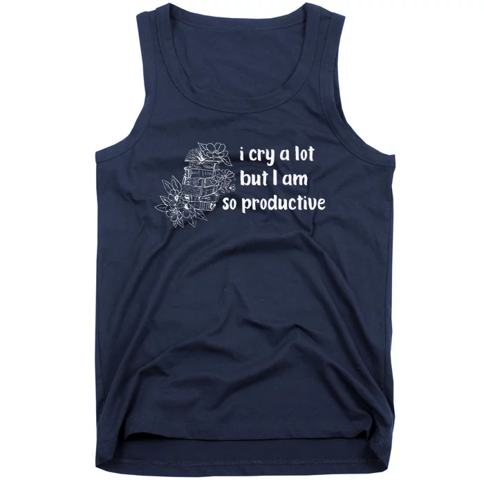 I Cry A Lot But I Am So Productive Country Music Fan Lover Tank Top