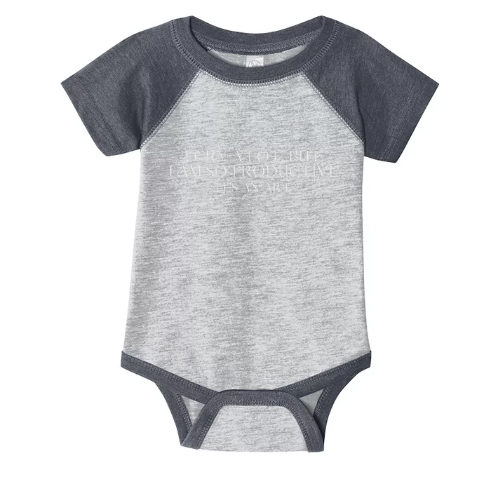 I Cry A Lot But I Am So Productive Infant Baby Jersey Bodysuit