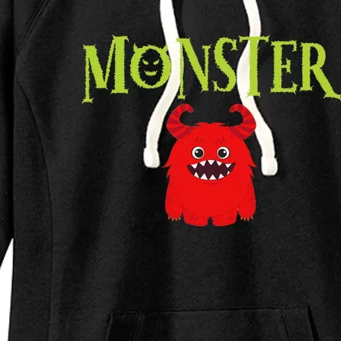 IVe Created A Monster Matching Mom And Set Women's Fleece Hoodie