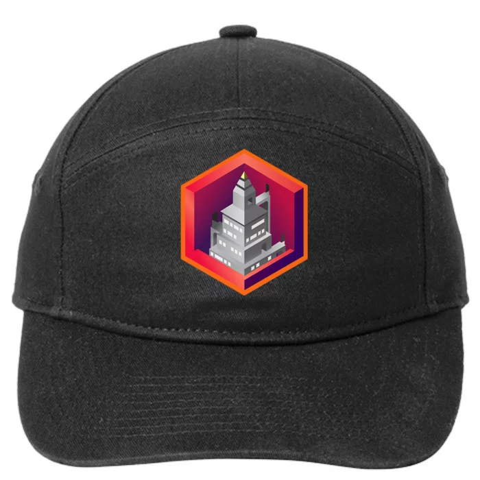 Ingress CTRL Anomaly 7-Panel Snapback Hat