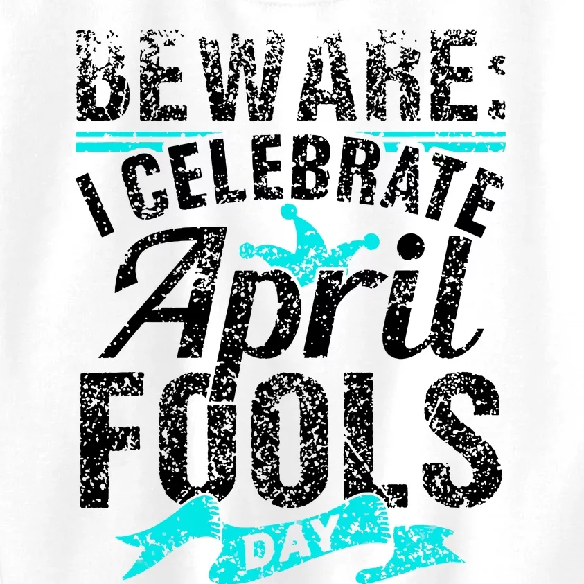 I Celebrate April Fools Day Humor Joke Sarcastic Kids Sweatshirt