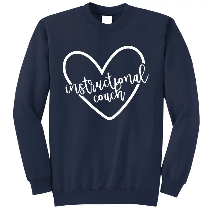 Instructional Coach Back To School Matching Group Tall Sweatshirt