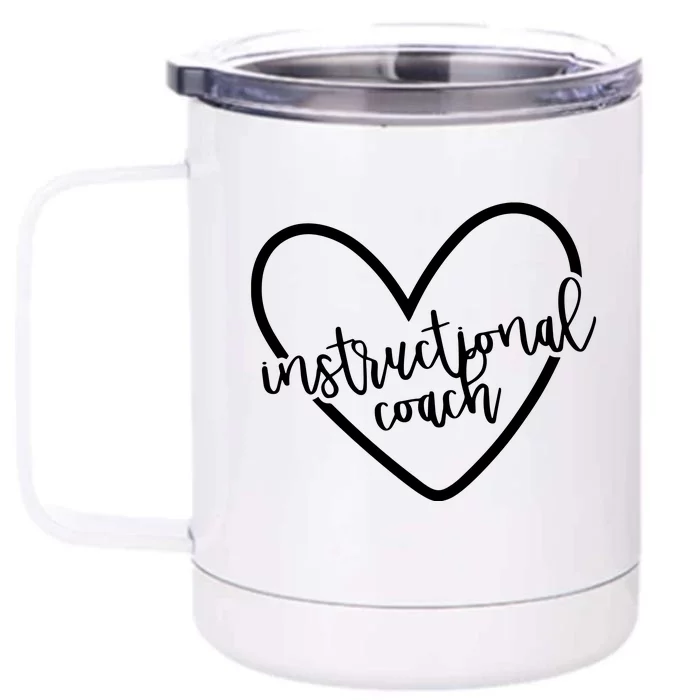 Instructional Coach Back To School Matching Group Front & Back 12oz Stainless Steel Tumbler Cup