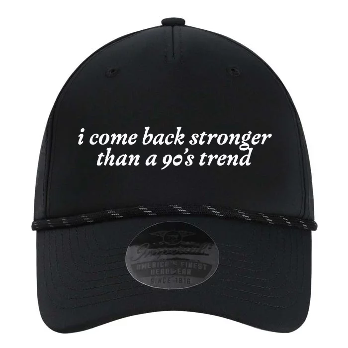 I Come Back Stronger Than A 90s Trend Performance The Dyno Cap