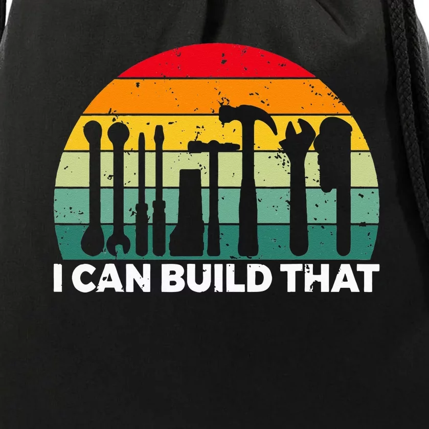 I can build that Handyman Woodwork Craftsman Drawstring Bag