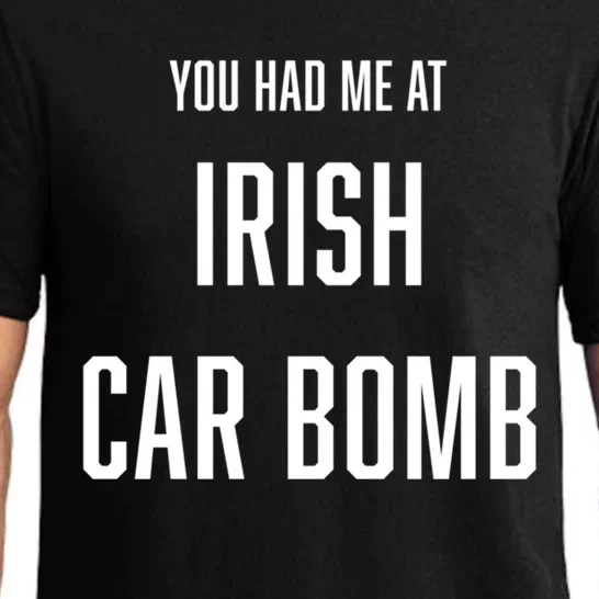 Irish Car Bomb Cocktail Booze Bartender St Patrick's Day Gift Pajama Set