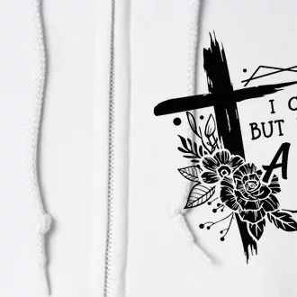 I Cant But I Know A Guy Jesus Cross Funny Christian Full Zip Hoodie