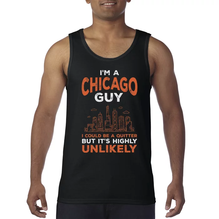 Illinois Could Be A Quitter But Highly Unlikely Chicago Tank Top