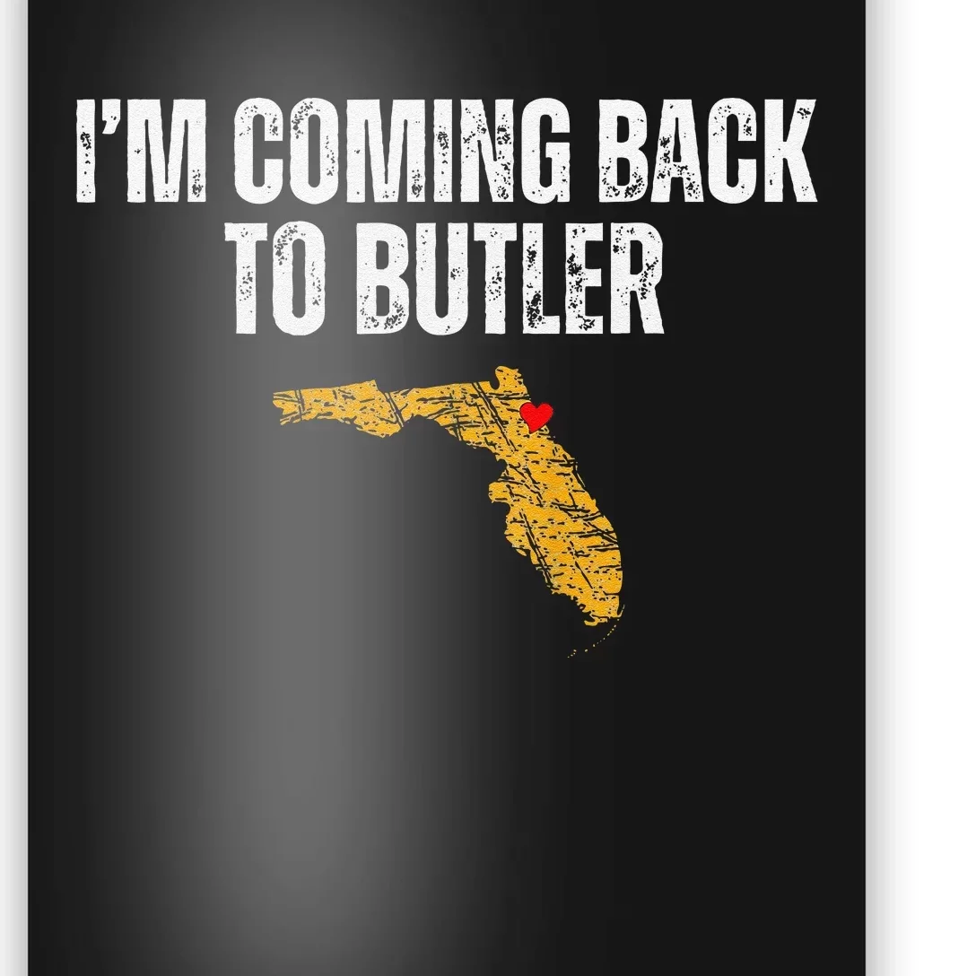 IM Coming Back To Butler Trump Fight Vote Trump President Poster