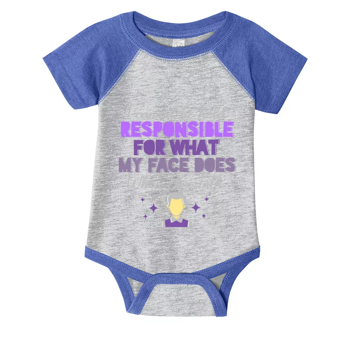 I Cannot Be Held Responsible Meaningful Gift Infant Baby Jersey Bodysuit